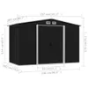 "im Sonderangebot"Gartenschrank/Gerätehaus Moderner design Produktbild-Vorschau 8