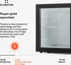 Klarstein chladnička, mini chladnička so sklenenými Náhľad obrázku produktu 6