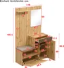 Sweiko Garderobenset, Kompaktgarderobe, Flurgarderobe mit Produktbild-Vorschau 8