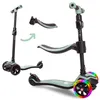 Trottinette pour enfants trottinette à trois roues avec LED Voir les images du produit 2