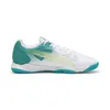 Puma Handballschuhe Attacourt , weiß, 44, Herren Produktbild-Vorschau 4
