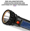 2 Stück LED-Taschenlampe Solarbetriebene/wiederaufladbare Produktbild-Vorschau 5