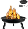JOIEYOU Bol de feu Ø80cm rond Bol de feu Corbeille de feu Voir les images du produit 1