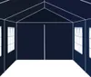 vidaXL Zahradní stan 3x12 m Modrý Náhled obrázku produktu 2