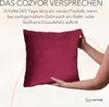 2er Set Kissenbezug 50x50cm, Samt flauschig weich, mit Produktbild-Vorschau 4
