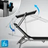 tillvex® Sonnenliege mit Dach schwarz | Gartenliege Produktbild-Vorschau 3