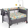 COSTWAY Lettino per bambini 5 in 1 con fasciatoio, lettino Anteprima dell’immagine prodotto 6