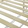 A close-up view of the wooden slats of a bed frame. Produktbild-Vorschau
