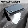 DEKAZIA® Toilettenpapierhalter ohne Bohren schwarz | Produktbild-Vorschau 4