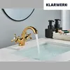 EVA | Vintage Wasserhahn Bad Gold glänzend Bad Armatur | Produktbild-Vorschau 3