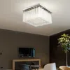 LED Deckenlampe, Chrom, Glasstäbe, Kristalle, klar Produktbild-Vorschau 6