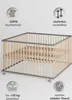 Laufgitter XXL 120x120 cm mit Matratze SleepPlus & Produktbild-Vorschau 2