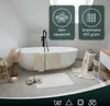 2er-Set Badematten, Baumwolle,  50x70 cm, 740g/qm, natur Produktbild-Vorschau 4