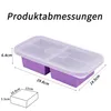 Silikon-Gefrierbehälter mit Deckel – Portionsformen für Produktbild-Vorschau 2