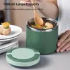 Termoska na horké jídlo, izolovaná termoska na polévku z Náhled obrázku produktu 5
