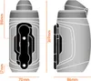 FIDLOCK Twist, 450 ml, Fahrrad, Schwarz, Grau, Erwachsener, Produktbild-Vorschau 7