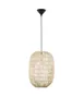 Nova Luce Pendelleuchte MELODY, Rattan, Austauschbares Produktbild-Vorschau 2