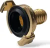 Schnellkupplung Schlauchstück, Messing, Tülle drehbar 25 mm Produktbild-Vorschau 2