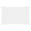 vidaXL Voile d'ombrage Oxford Rectangulaire 2x5 m Blanc Voir les images du produit 14