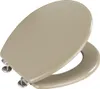 A toilet seat lid and ring are shown from a slightly elevated angle against a white background. Produktbild-Vorschau