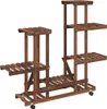vidaXL Stojan na kvety s kolieskami 95x25x101 cm z Náhľad obrázku produktu 6