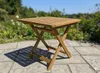 Akazienholz Gartenklapptisch Beistelltisch 46 cm Produktbild-Vorschau 2