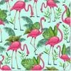 MuchoWow® Mauspad Mousepad Flamingo - Dschungel - Tiere - Produktbild-Vorschau 1