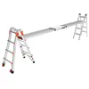 A telescopic plank system for ladders, shown against a white background. Produktbild-Vorschau