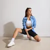 Bellivalini Damen Kurze Leggings aus Viskose BLV50-149 Produktbild-Vorschau 6