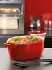 Pyrex SC5AC29/5141 Cocotte Ovale 29 CM Rouge (3,8L)SLOW Produktbild-Vorschau 6