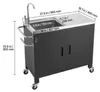VEVOR Outdoor-Grillwagen mit Stauschrank & Spülbecken, 97 Produktbild-Vorschau 8
