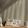 Dekorativní stojan na srdce Silver Amour -9- Náhled obrázku produktu 3