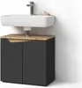 Meuble sous lavabo Livinity Timavo Anthracite 60x57.5cm Voir les images du produit 1