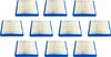 A collection of air filters arranged in rows on a white background. Náhľad obrázku produktu