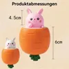 6 Stück Hasen Stressball Squishy Quetschspielzeug Anti Produktbild-Vorschau 7