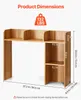 VEVOR libreria da scrivania 94,5 x 24,1 x 73,4 cm Anteprima dell’immagine prodotto 3
