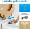 LOBENSWERK Toilettendeckel Bambus [Einfache Montage] mit Produktbild-Vorschau 5
