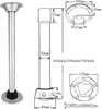 Tischbein Tischfuß Tischhalterung Tischgestell RV Wohnmobil Produktbild-Vorschau 2