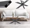ML-Design nohy stola Spider cross frame, 98x58x43 cm, Náhľad obrázku produktu 1