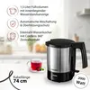 Cloer 3042478 Cloer Wasserkocher 4700 schwarz 1,5 l 1.800 W Productafbeelding-voorbeeld 2