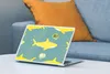 MuchoWow® Laptop Aufkleber Sticker Cover Hai - Cartoon - Produktbild-Vorschau 4