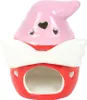 A ceramic oil burner shaped like a gnome or gonk with wings and heart cutouts. Voir les images du produit