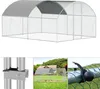 Jayseuw Freilaufgehege Hühnerhaus Kuppeldach 3 x 4 x 2 m Produktbild-Vorschau 9