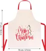 BRUBAKER Tablier Merry Christmas - Tablier de cuisine Noël Voir les images du produit 3