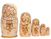 Matroschka Babuschka Matryoshka Holzfiguren Set aus 5 Produktbild-Vorschau 2