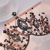 Queen Crown Gothic Strass Hochzeit Diademe und Krone für Produktbild-Vorschau 4