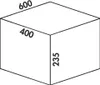 NABER Cox® Base 360 S/600-3, senza coperchio organico, Anteprima dell’immagine prodotto 4