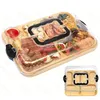 Käsebrett mit Deckel & Bambus Charcuterie Board – Produktbild-Vorschau 1
