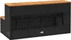 vidaXL Whirlpooltreppe, Schwarz, 100x50x50,5 cm, Poly Produktbild-Vorschau 5