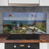 Coloray Küchenrückwand 120x60 Spritzschutz aus Glas - Produktbild-Vorschau 2